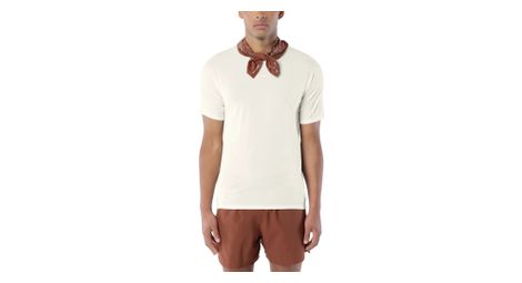 salomon sense aero graphic white men s running t shirt