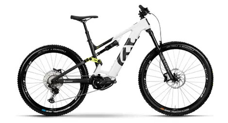 Gereviseerd product - husqvarna mountain cross mc3 shimano deore 12v 630 wh 29/27.5'' wit 2023 elektrische geveerde mtb