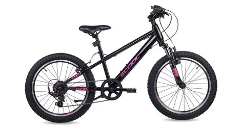 S’COOL Xroc, vélo enfant, 6 vitesses, Orange/Pink