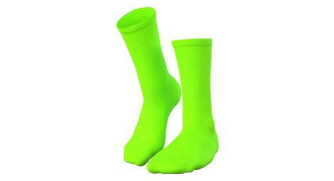 Chaussettes de cyclisme respirantes - vert fluo