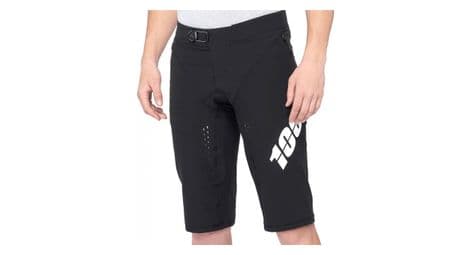 100% pantalón corto r-core x negro