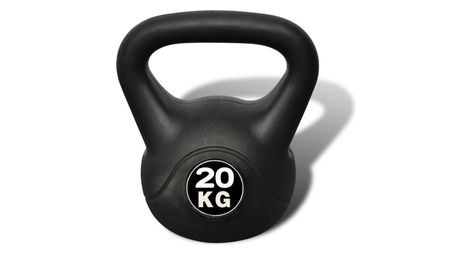 Kettlebell haltere poids musculation halterophilie exercices gym 20 kg