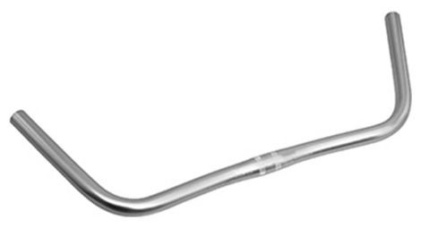 Cintre city ergotec porteur toulouse alu argent 25,4 l560mm