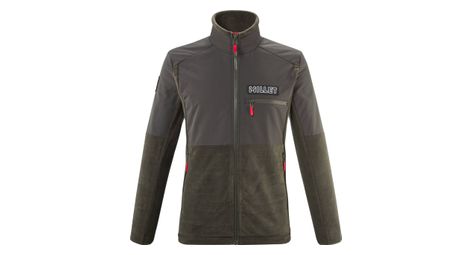 Millet heritage fleece jacket grigio scuro m