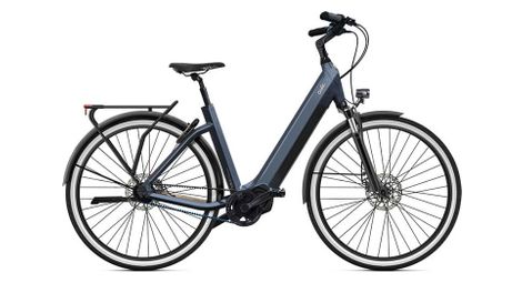 Elektro-citybike o2 feel iswan city boost 8.1 univ shimano nexus inter 5-e di2 5v 432 wh 28'' grau anthrazit m / 170-190 cm