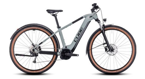 Vtt electrique semi rigide cube reaction hybrid performance 500 allroad shimano alivio 9v 500 wh 27 