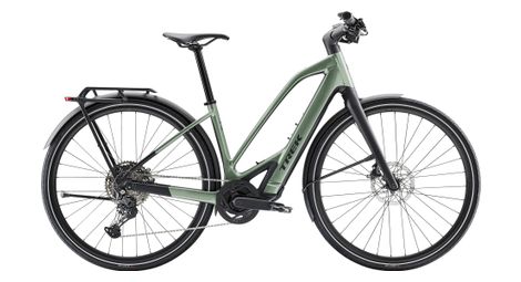 Vélo de ville électrique trek fx+ 7 mid-step shimano cues 10v 360wh 700mm vert 2025