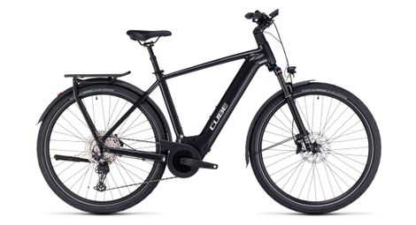 Cube kathmandu hybrid exc 750 bicicleta eléctrica de ciudad shimano deore 12s 750 wh 700 mm gris antracita 2023