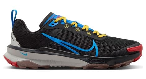 Nike react terra kiger 9 negro azul amarillo zapatillas trail running mujer
