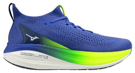 mizuno neo vista 2 running shoes blue yellow men s