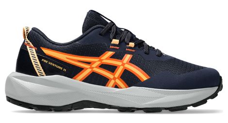 Chaussures Trail Asics Pre Venture 11 GS Bleu/Orange Enfant