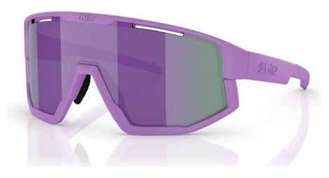 Bliz fusion small violet glasses - grey/violet mirror lens