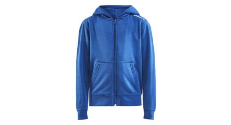 Sweat zippe a capuche enfant craft community