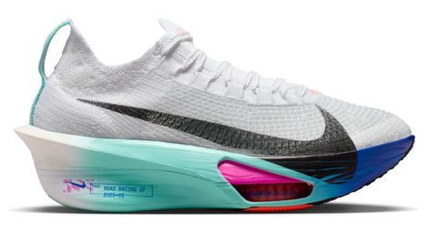nike alphafly 3 running shoes white blue women s