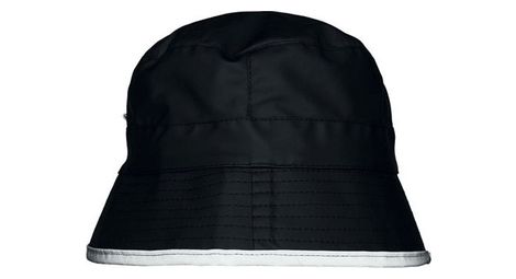 Bob rains bucket hat noir reflechissant