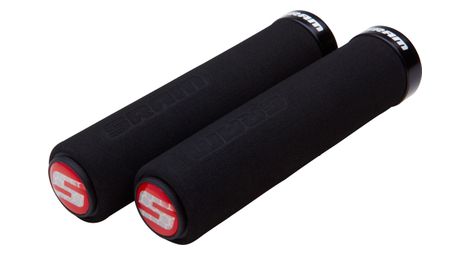Sram paire de grips mousse lock on noir