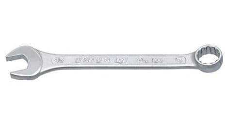 Cle plate a fourche coudee unior 17 mm 190 mm