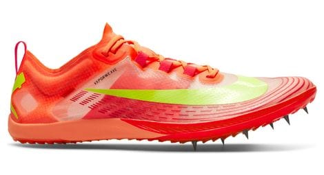 Nike zoom victory 5 xc naranja rojo zapatillas de atletismo unisex 40
