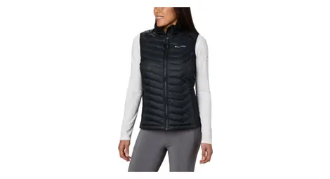 Sleeveless jacket columbia powder pass black women