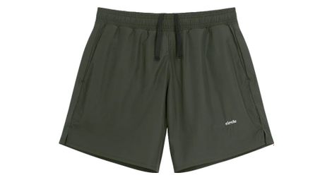 Pantaloncini da corsa circle one for all khaki