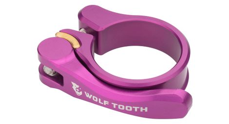 Morsetto reggisella wolf tooth a sgancio rapido viola