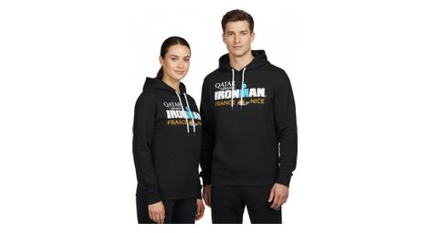 Felpa con cappuccio Ironman France nera