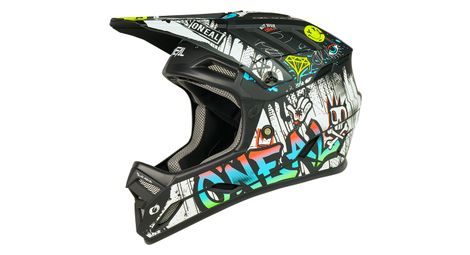 Casco integral o'neal backflip rancid negro / blanco