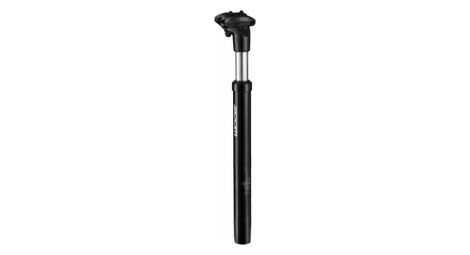 tige de selle vtt suspension alu noir diam 27 2 l350mm debattement 40mm