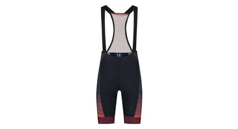 Cuissard velo avec bretelless rogelli hero ii - homme - rouge/bourgogne/noir