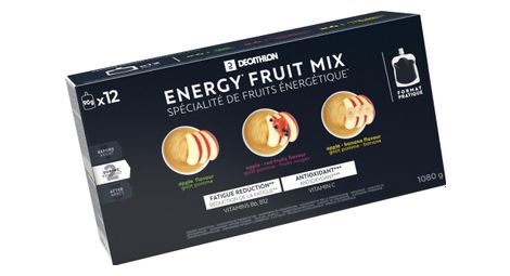 12 energy gels aptonia energy fruit mix 90g