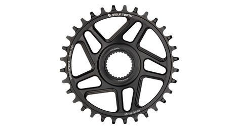 Plateau Wolf Tooth Direct Mount Chainring for Bosch E-Bike Motor 32T Drop-Stop B Noir