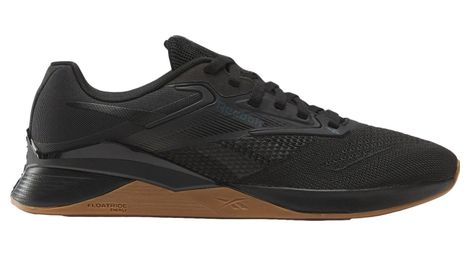 Reebok nano x4 scarpe da cross training nero/gomma 45.1/2