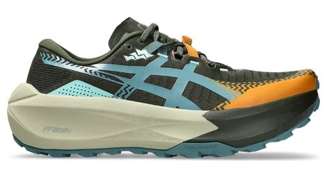 Chaussures Trail Asics Trabuco Max 5 Kaki/Bleu Homme