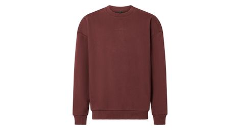 Sweatshirt oakley soho crew neck bordeaux