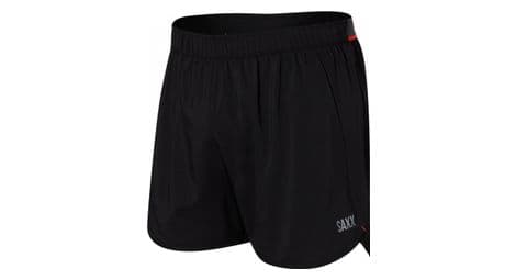 Saxx hightail run 5in 2-in-1 shorts zwart