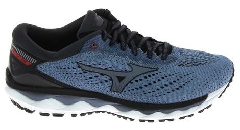 Chaussure de running MIZUNO Wave Sky 3 Stone Bleu