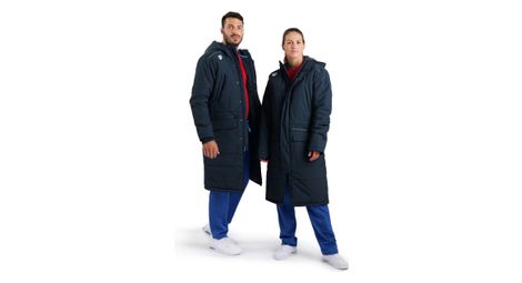 Unisex Arena Team solid Parka Blau
