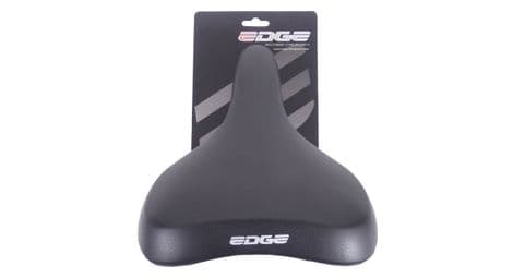 Edge selle de vélo towny - noir - mousse mémoire