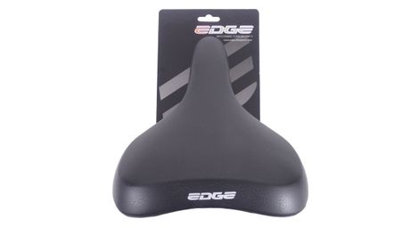 EDGE Selle de vélo Towny - Noir - Mousse mémoire