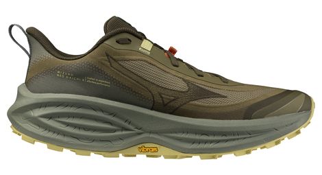 mizuno neo daichi 10 men s khaki trail running shoes