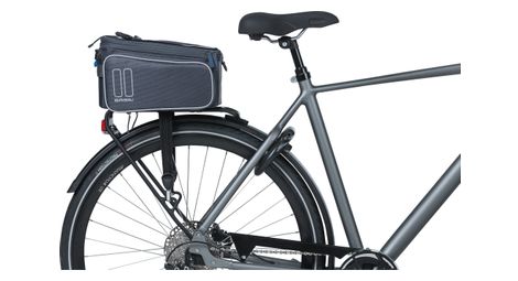 Basil sport design trunkbag mik - gray - bicycle backpack - unisexe - sport - 7-15l