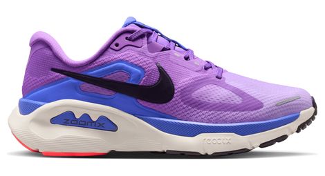 nike structure plus women s running shoes in purple blue