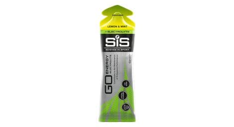 Gel énergétique sis go électrolyte citron / menthe 60ml