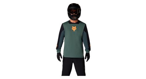 Maillot Manches Longues Fox Defend Creation Vert Homme