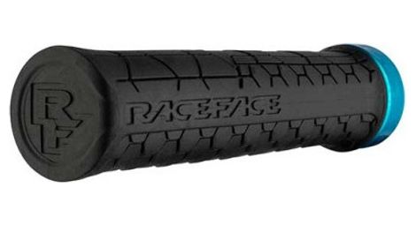 Race face grips getta grip black turquoise