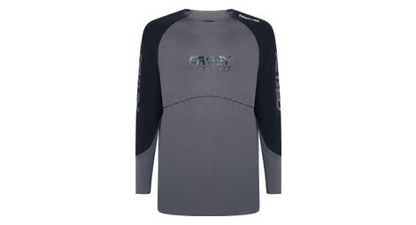 Oakley Maven Scrub Langarmtrikot Schwarz/Grau