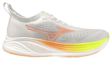 Chaussures Running Mizuno Neo Zen 2 Blanc/Corail/Jaune Femme