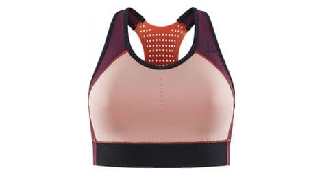 Brassière femme craft pro charge rose 