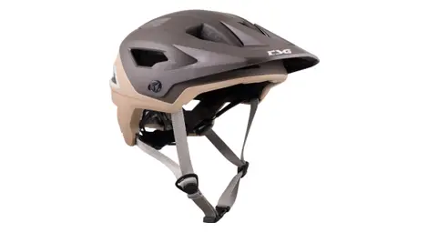 Casco mtb tsg chatter solid color cacao mint