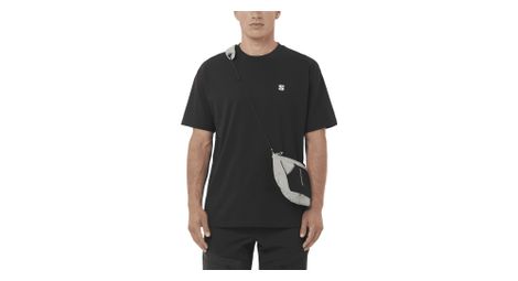 Salomon Round Logo Graphic T-Shirt Schwarz Herren